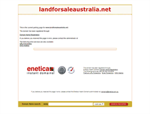 Tablet Screenshot of landforsaleaustralia.net